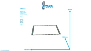 GASKET - 12300810 suitable for MWM & Deutz engines