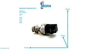 PRESSURE TRANSMITTER - 12320850 suitable for MWM & Deutz engines PRESSURE TRANSMITTER - 12320850 suitable for MWM & Deutz engines