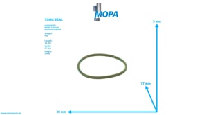 TORIC SEAL - 01182218 suitable for MWM & Deutz engines