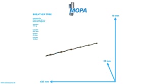 BREATHER TUBE - 51063025115 suitable for MAN D engines