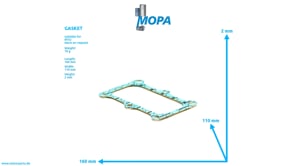 DICHTUNG - 5502034680 passend für MTU Motoren
