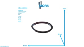 DICHTRING - 3807481 passend für Volvo/Volvo Penta Motoren