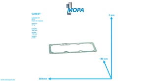 DICHTUNG - 5600110380 passend für MTU Motoren