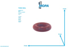 RUNDDICHTRING - 700429004000 passend für MTU Motoren