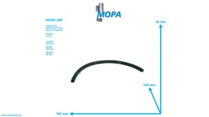 HOSE LINE - 04271991022 suitable for MAN D engines