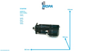 ANLASSER - 01178721 passend für MWM & Deutz Motoren