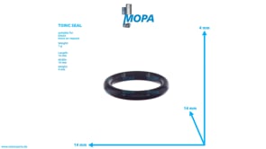 TORIC SEAL - 01165986 suitable for Deutz engines