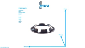 STOP PLATE - 03361455 suitable for Deutz engines