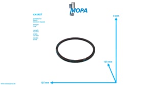 GASKET - 03482236 suitable for Deutz engines