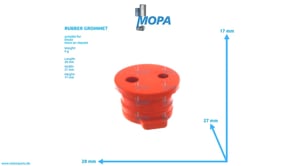RUBBER GROMMET - 12851176 suitable for Deutz engines