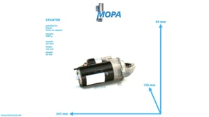 ANLASSER - 04300007 passend für Deutz Motoren