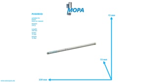 PUSHROD - 04612933 suitable for Deutz engines