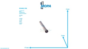 ZYLINDERSTIFT - 000007002113 passend für MTU Motoren