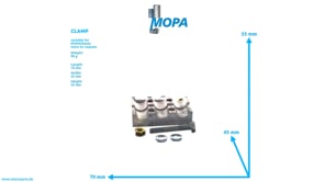 CLAMP - 12032362 suitable for MWM & Deutz engines