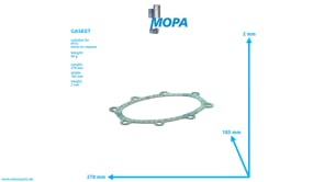DICHTUNG - 5610980980 passend für MTU Motoren