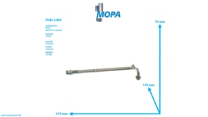 KRAFTSTOFFLEITUNG - 5800700338 passend für MTU Motoren