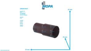 UNION NUT - 0000173916 suitable for MTU engines