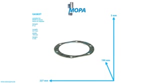 GASKET - 04054670 suitable for MWM & Deutz engines