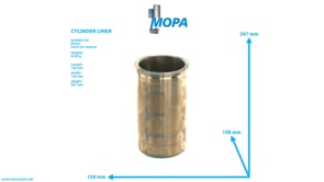 CYLINDER LINER - 04262182 suitable for Deutz engines