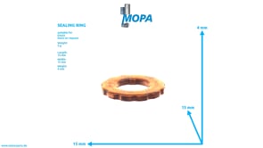 SEALING RING - 04265981 suitable for Deutz engines