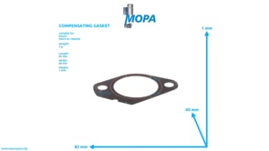 COMPENSATING GASKET - 04286588 suitable for Deutz engines