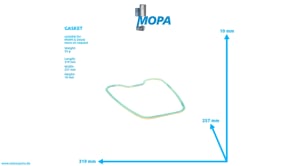 GASKET - 12172372 suitable for MWM & Deutz engines