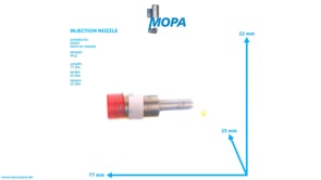 INJECTION NOZZLE - 12152955 suitable for Deutz engines