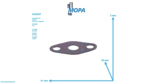 GASKET - 12159825 suitable for Deutz engines