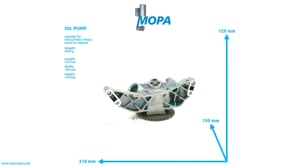 OELPUMPE - 22411770 passend für Volvo/Volvo Penta Motoren