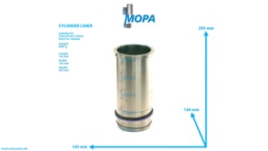 CYLINDER LINER - 422093 suitable for Volvo/Volvo Penta engines