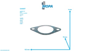 DICHTUNG - 5600180080 passend für MTU Motoren