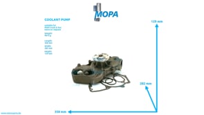 KUEHLMITTELPUMPE - 51065006282 passend für MAN D Motoren