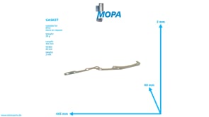 GASKET - 5410151180 suitable for MTU engines