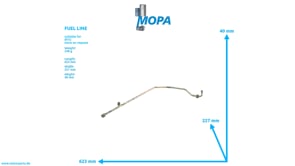 KRAFTSTOFFLEITUNG - 5800702038 passend für MTU Motoren