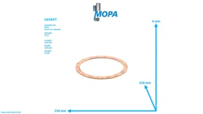 DICHTUNG - 5842032080 passend für MTU Motoren