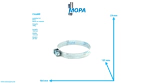 ROHRSCHELLE - 900288146000 passend für MTU Motoren