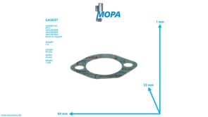 GASKET - 5600511180 suitable for MTU engines