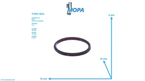 TORIC SEAL - 000N54027 suitable for MTU engines