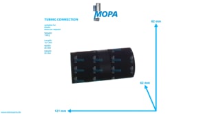 TUBING CONNECTION - 01154140 suitable for Deutz engines