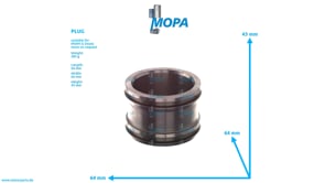 PLUG - 04004025 suitable for MWM & Deutz engines