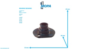 BEARING BUSHING - 5591422350 suitable for MTU engines