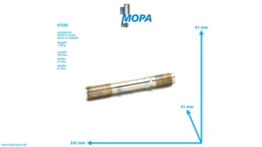 STUD - 12284611 suitable for MWM & Deutz engines