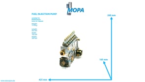 FUEL INJECTION PUMP - 12316780 suitable for MWM & Deutz engines