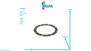 GASKET - 5241420780 suitable for MTU engines GASKET - 5241420780 suitable for MTU engines