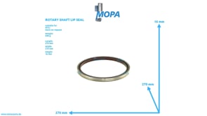 ROTARY SHAFT LIP SEAL - 0129977247 suitable for MTU engines ROTARY SHAFT LIP SEAL - 0129977247 suitable for MTU engines