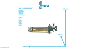 GAP FILTER ELEMENT - 04093188 suitable for MWM & Deutz engines GAP FILTER ELEMENT - 04093188 suitable for MWM & Deutz engines