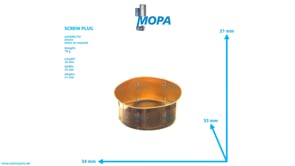 SCREW PLUG - 01318923 suitable for Deutz engines