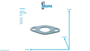 GASKET - 04009846 suitable for MWM & Deutz engines