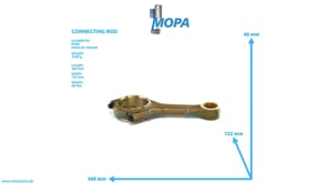 CRACK CONROD - 51024006065 suitable for MAN D engines