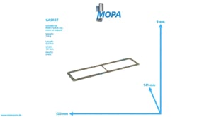 GASKET - 51099040046 suitable for MAN D-engines